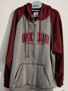 Pacific & Co. Oak Island Zip Up Sweatshirt, Size XL